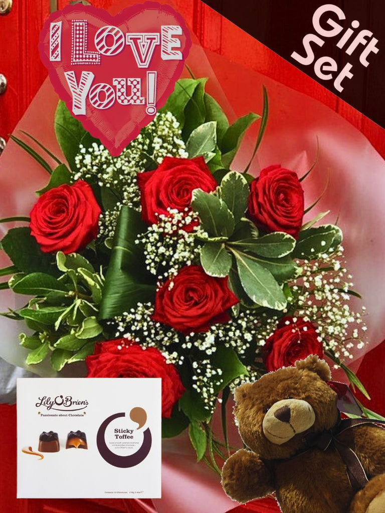 Valentine Premium Roses 6x Perfect Gift Set ❤️